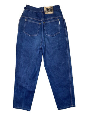 Jean Paul Gaultier Jr Jeans EU 42 Waist 25" VINTAGE Y2K 90s Straight Ankle Denim